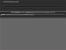 Tablet Screenshot of hotelatchaya.com